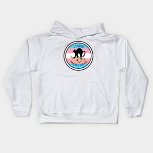 I Tread Where I Please - Trans Kids Hoodie